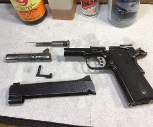 Field Stripped Kimber 1911