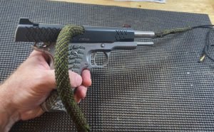 Run the Boresnake through from Breech to Muzzle