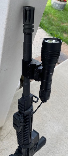 Barrel mounted Streamlight Protac HL-X