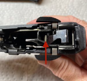 Lubricate the hammer pivot