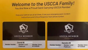 USCCA Platinum Membership Cards