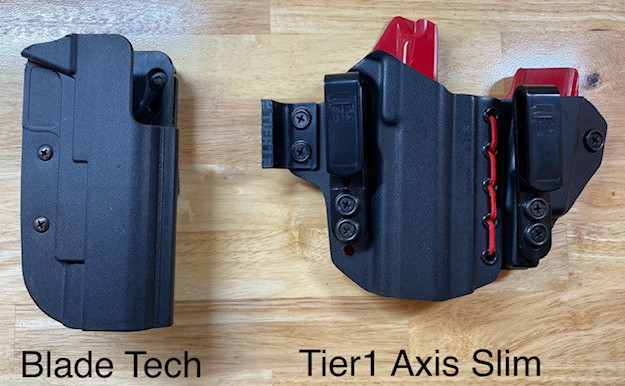 Kydex OWB holster by Blade-Tech Tier1 appendix holster