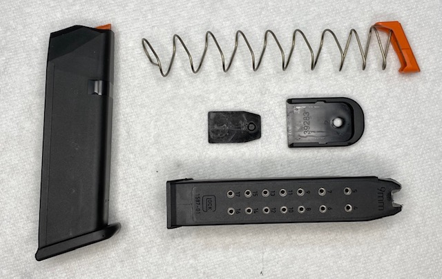 How To Remove a Glock Magazine Base Plate: Glock Magazine Disassembly & Cleaning