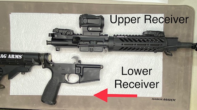 AR-15 Upper & Lower Receivers can now be separated