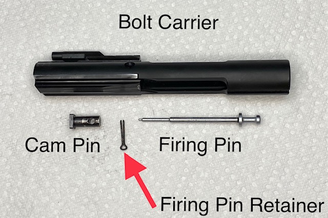 How to Disassemble an AR-15 BCG: Bolt Carrier components