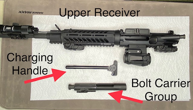 How to disassemble an AR-15: Upper Receiver Parts
