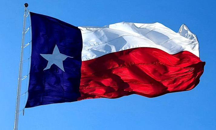 Texas Constitutional Carry: state of Texas Flag