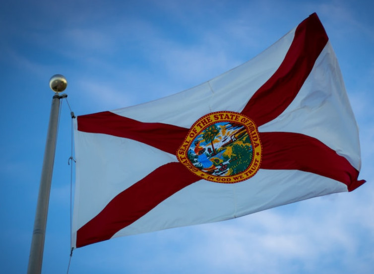 Florida Concealed Carry Reciprocity: Flag of the state of Florida