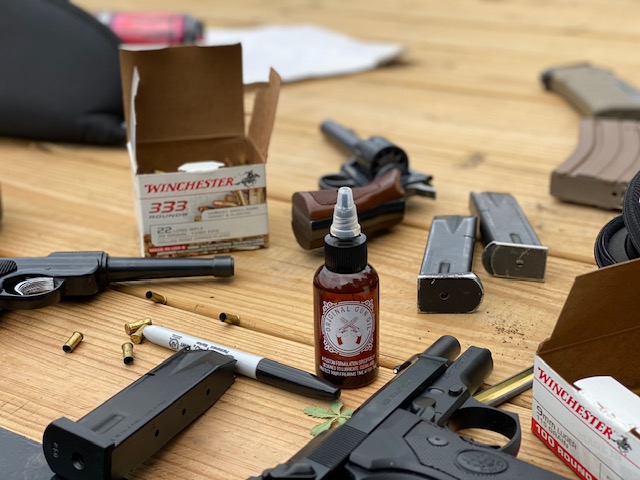 Original Gun Oil works on all firearms and gun parts