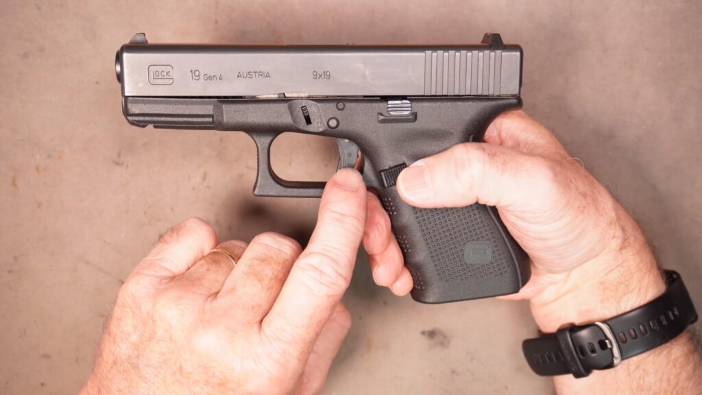 Snapshot_20260823224947 | Dave's Gun Maintenance, Gear Reviews, Training The Glock trigger must be in the rearward position