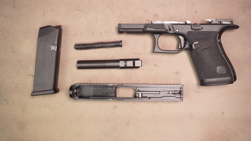 Field Stripped Glock19 Gen 6
