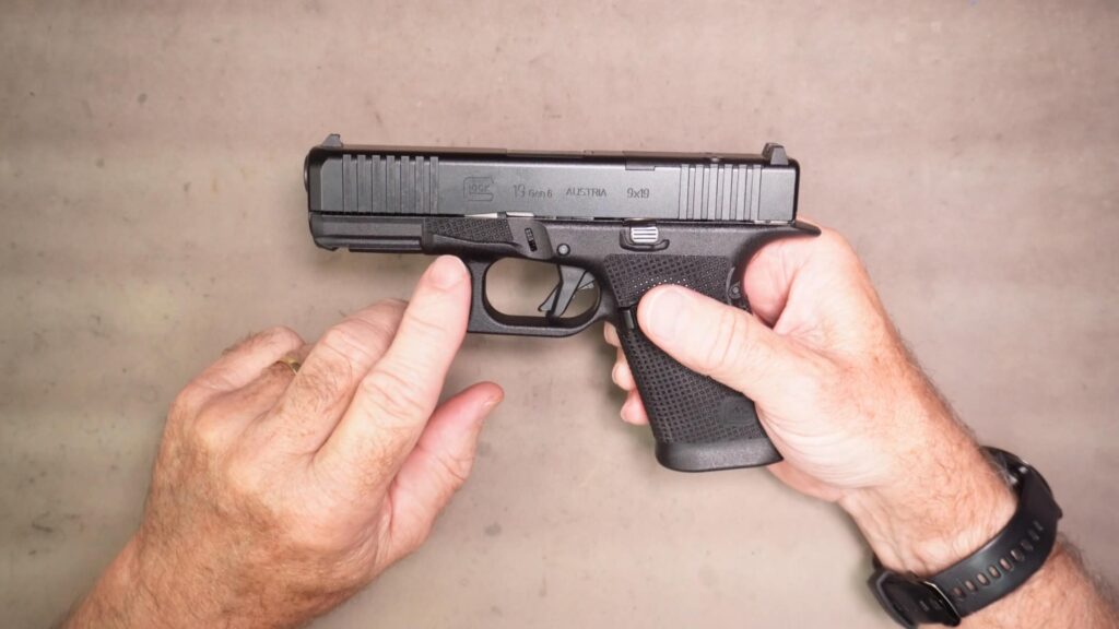 Verify the Glock is reassembled correctly