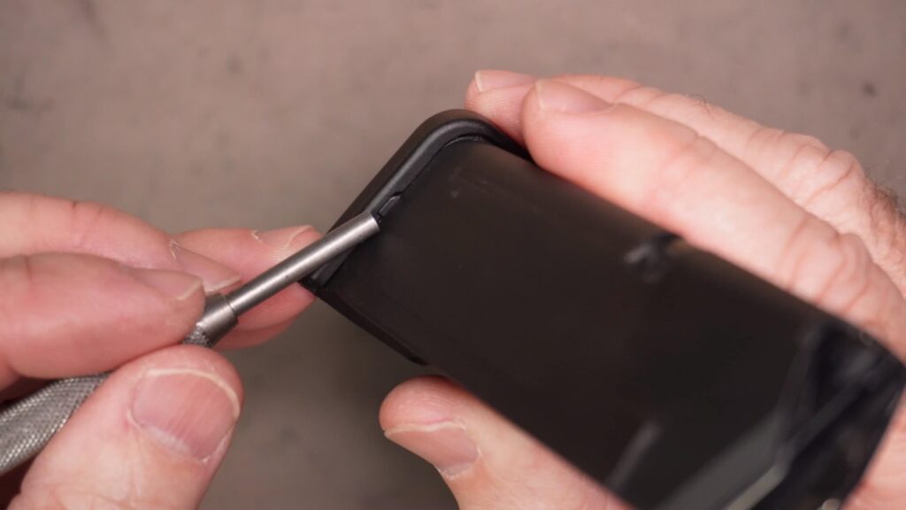 Glock magazines have tabs on the bottom of the magazine tube. These tabs engage the base plate making it difficult to remove